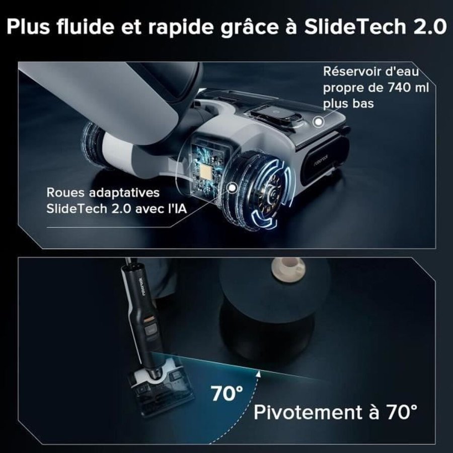 St�vsuger Roborock Hvid #4