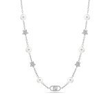 Halskde til kvinder LIU JO LJ2633 Slvfarvet #1