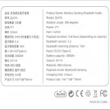 Smartphoneholder med h�jttaler Kinglucky ZJ-016 Hvid 5W #4