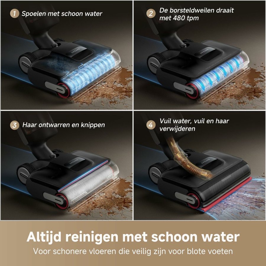 Stvsuger Dreame 011101AA000278 Sort #3