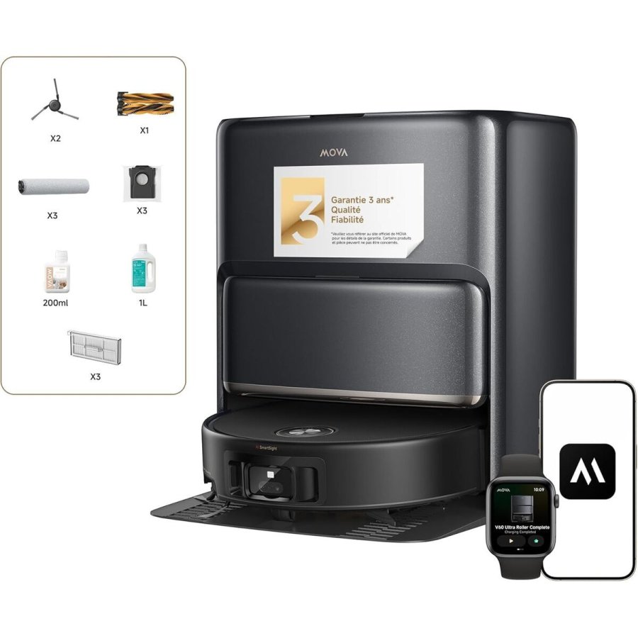 Robotstvsuger MOVA 6400 mAh #1