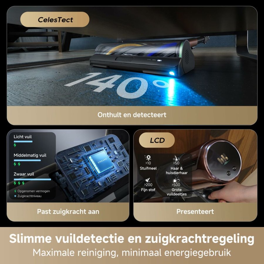 Stvsuger Dreame 010101AA000560 Sort #7