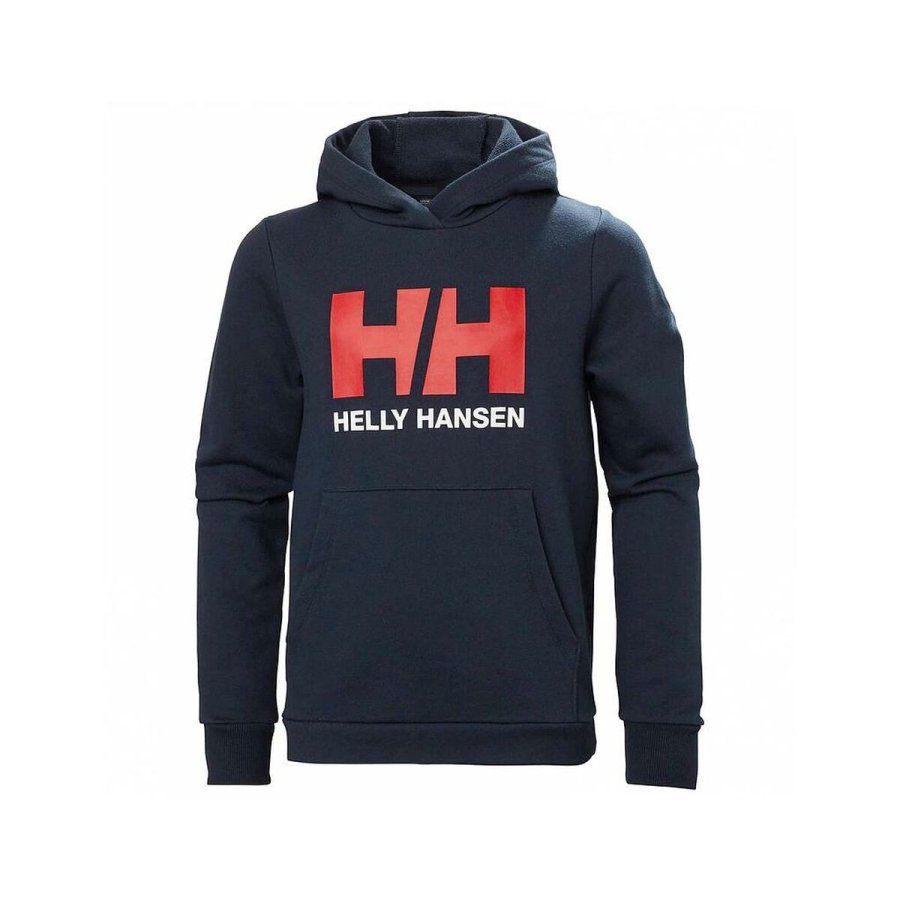 Httetrje til Brn HH LOGO HOODIE 2.0 Helly Hansen 41677 597 Marinebl #1