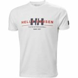 Kort�rmet T-shirt til M�nd RWB GRAPHIC Helly Hansen 53763 001 Hvid #1