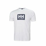 Kort�rmet T-shirt til M�nd  HH BOX T Helly Hansen 53285 003  Hvid #2