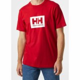 Kort�rmet T-shirt til M�nd  HH BOX T Helly Hansen 53285 162  R�d #2
