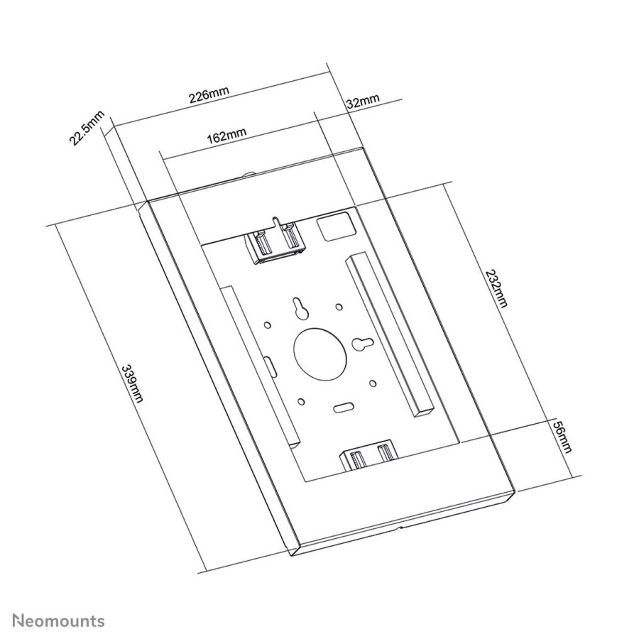Mobil- eller tabletsttte Neomounts WL15-650WH1 Hvid #2