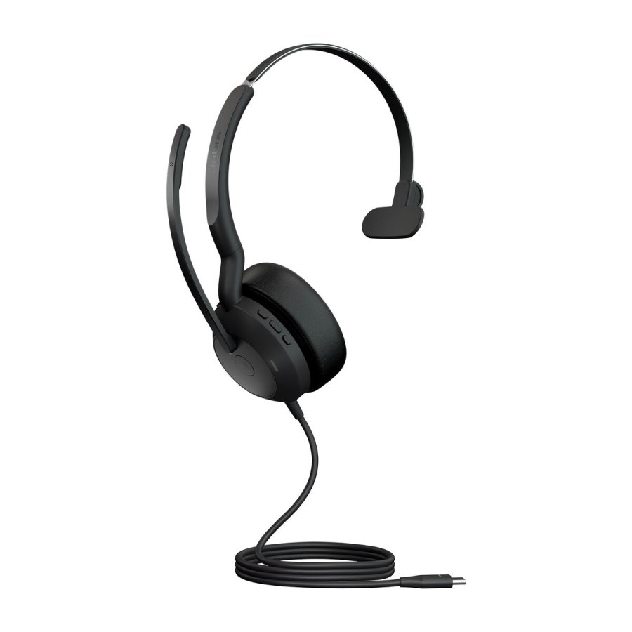 Hovedtelefoner med mikrofon Jabra Evolve2 Sort #3