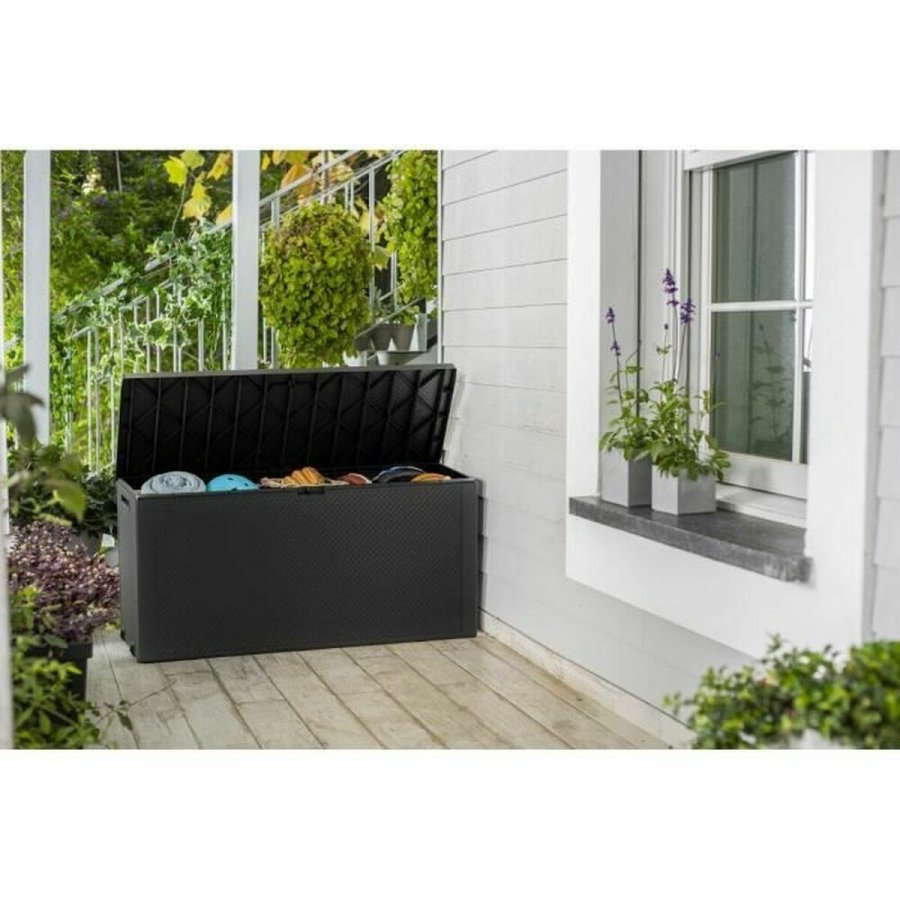 Udend�rs Bryst Keter Emily M�rkegr� Harpiks Plastik (118 x 45 x 58 cm) #3