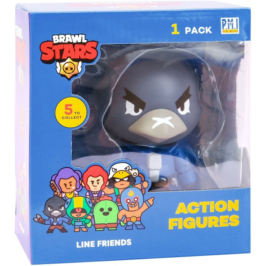 Action Figurer Brawl Stars S1 CROW 11 cm #1