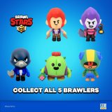 Action Figurer Brawl Stars S1 CROW 11 cm #5