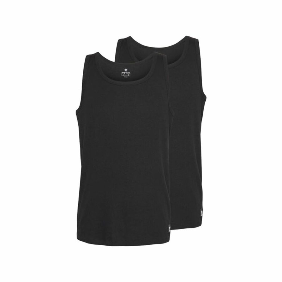 Tank top mnd Adidas Active Flex Cotton Sort 2 enheder #1