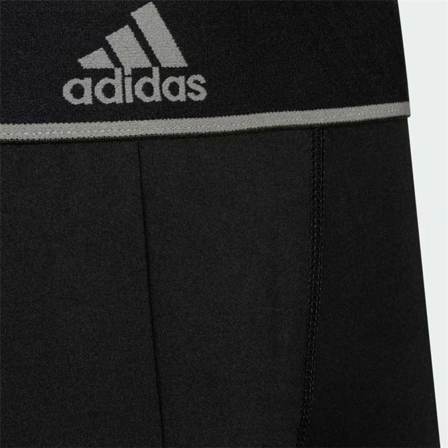 Boxershorts til mnd Adidas Active Micro Flex Eco Sort 3 enheder #4