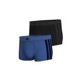 Boxershorts til m�nd Adidas Trunk Low Rise 3 Stripes Bl� 2 Dele #1