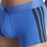 Boxershorts til m�nd Adidas Trunk Low Rise 3 Stripes Bl� 2 Dele #4