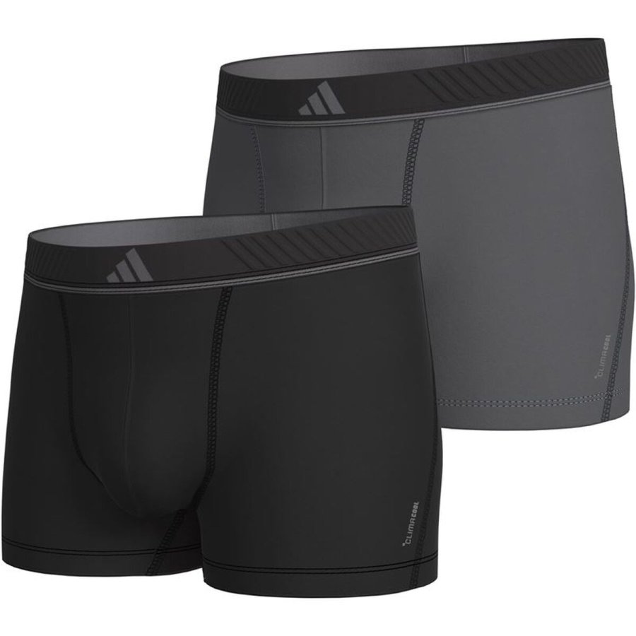Boxershorts til m�nd Adidas 2P Active Micro Flex Eco Sort 2 Dele #1