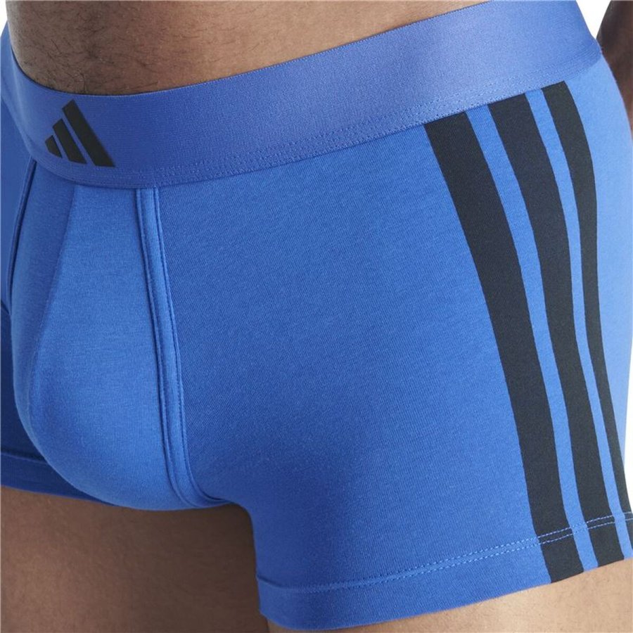 Boxershorts til m�nd Adidas Low Rise 3 Stripes 2P Active Flex 2 Dele #5