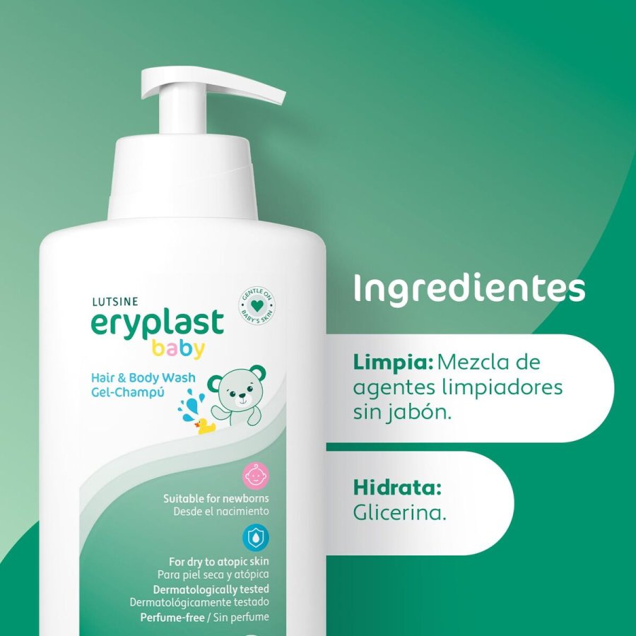 Gel og Shampoo 2 i 1 Eryplast ERYPLAST BABY 500 ml #6