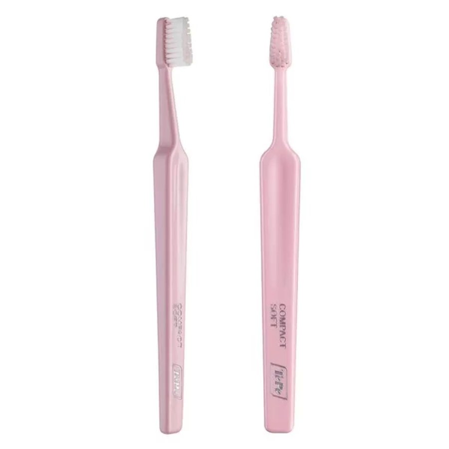 Escova de Dentes Tepe Compact Soft Pink #1