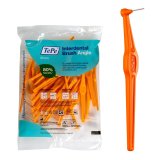 Mellemrumsbrster til tnder Tepe Angle Orange 0,45 mm 25 enheder #1