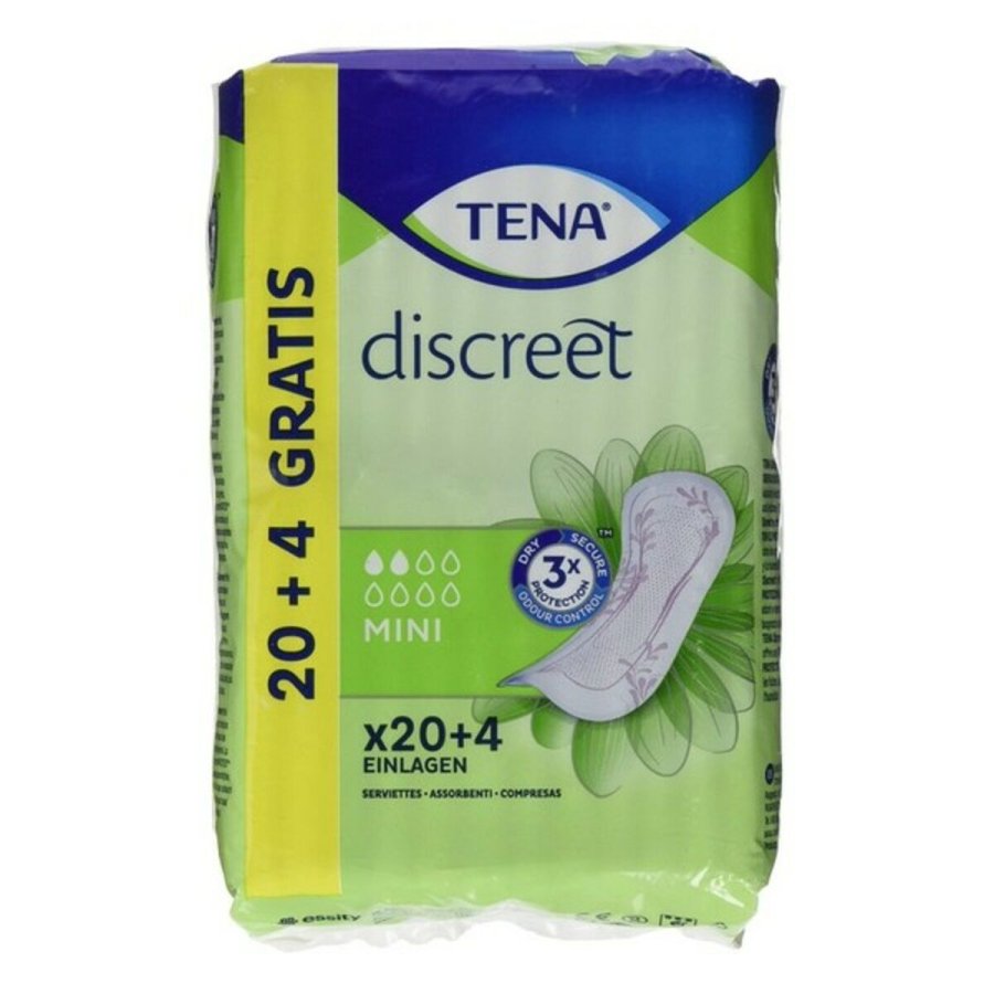 Inkontinens Hygiejnebind Discreet Mini Tena (24 uds) #1