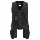 Arbejdsvest til Mnd Snickers Workwear Sort #1
