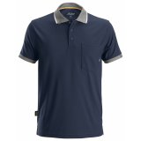 Kort�rmet Polotr�je til M�nd Snickers Workwear 2724 Polo AllroundWork Technology 37.5� Marinebl� #2
