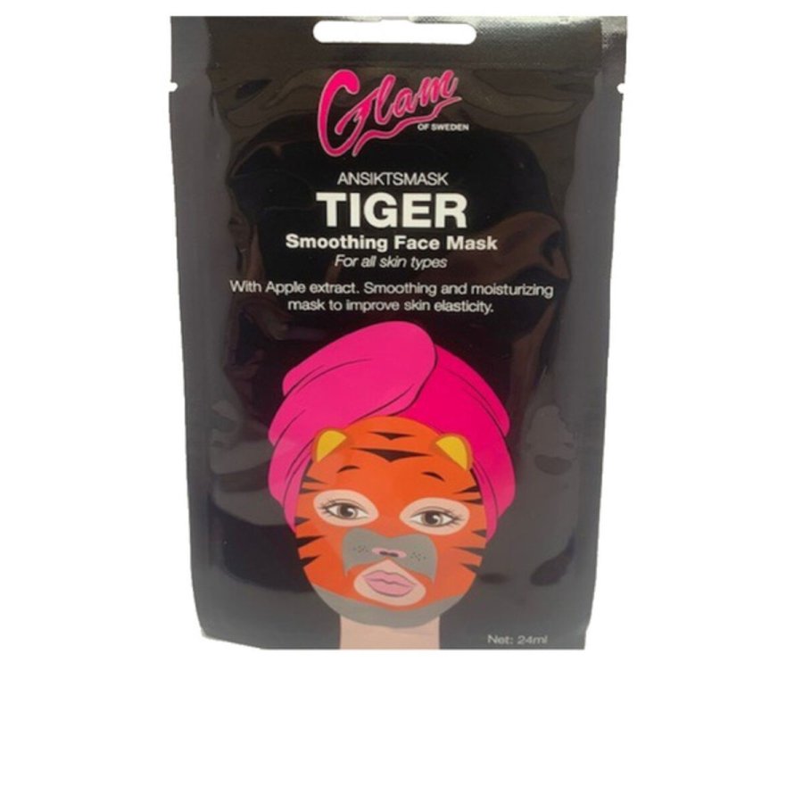 Fugtgivende Ansigtsmaske Glam Of Sweden H01498 Tiger (24 ml) #1
