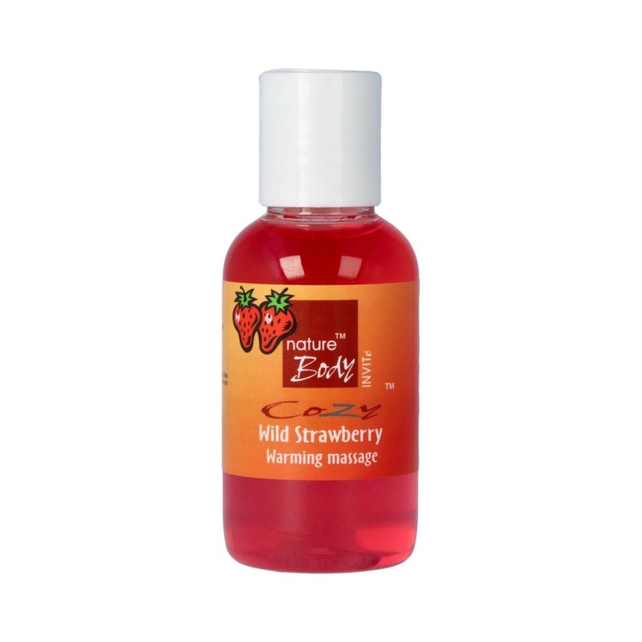 Erotisk massageolie Nature Body Jordbr 50 ml #1