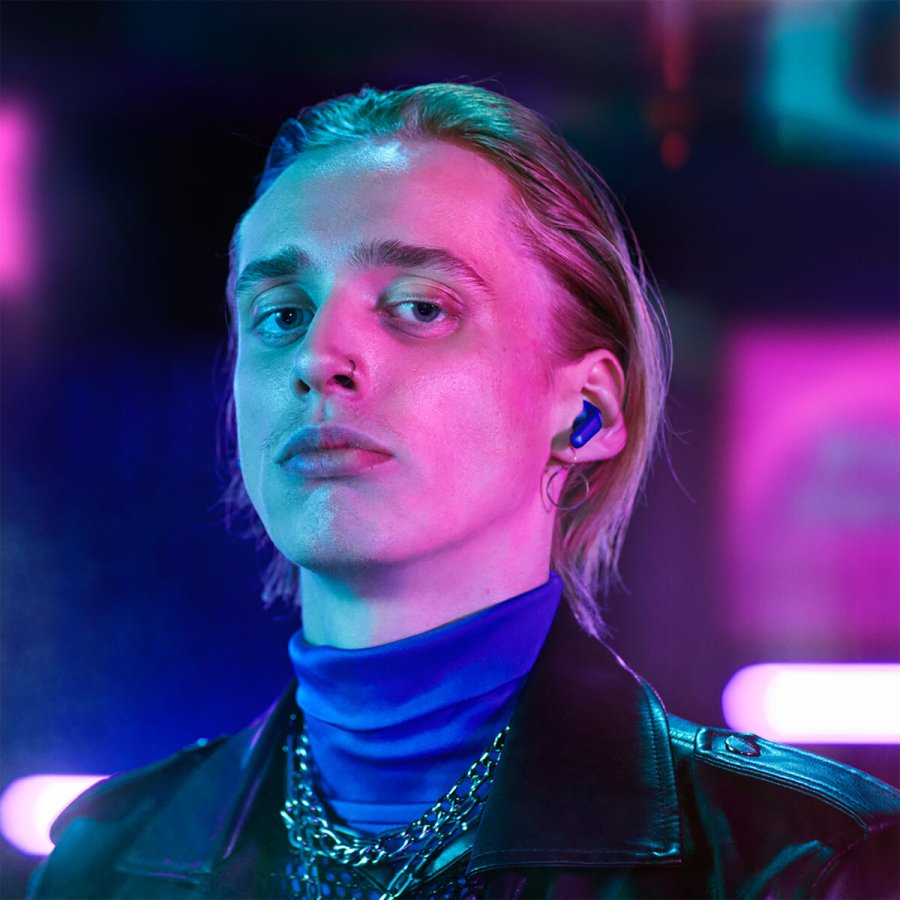 Tr�dl�se h�retelefoner med etui til opladning Urbanista Seoul Bl� #6