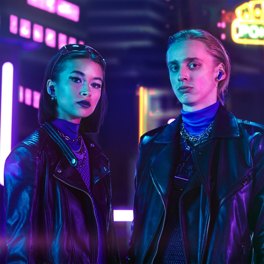 Tr�dl�se h�retelefoner med etui til opladning Urbanista Seoul Bl� #7