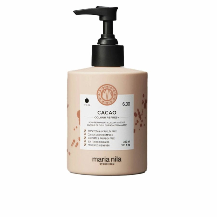Halvpermanent farvning Maria Nila COLOUR REFRESH N 6.00-Cacao 300 ml #1