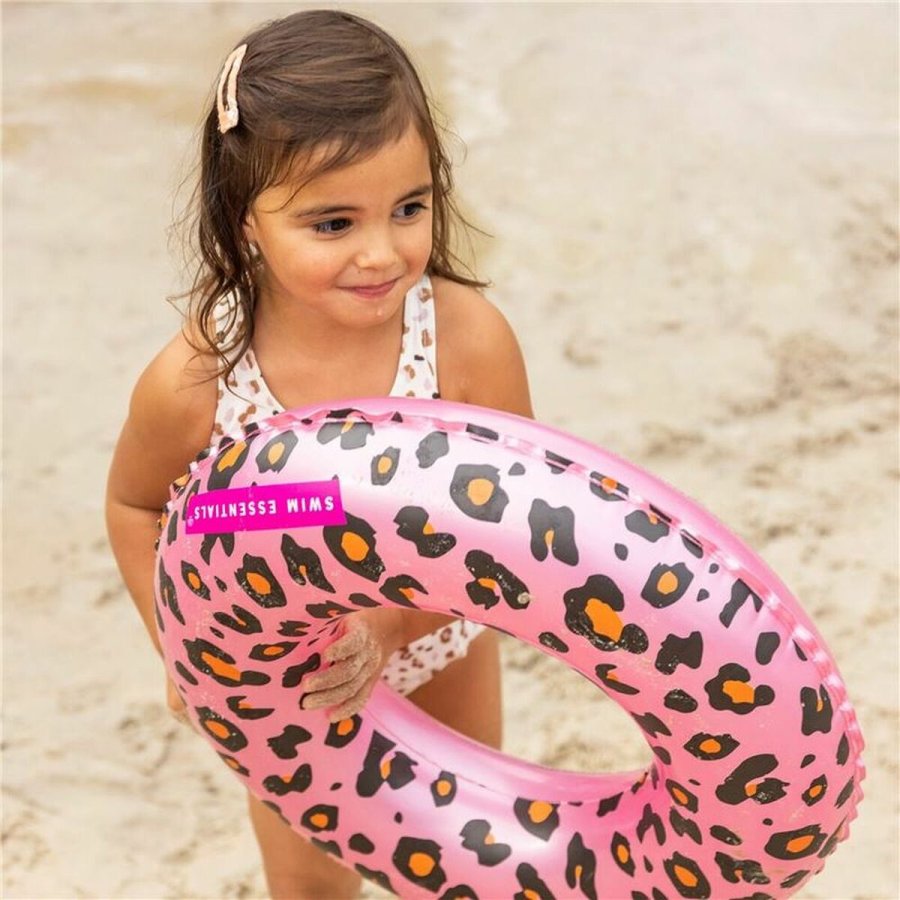 Oppustelig flyder Swim Essentials Leopard Lyserd #2