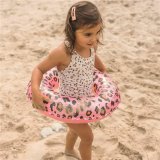 Oppustelig flyder Swim Essentials Leopard Lyserd #3