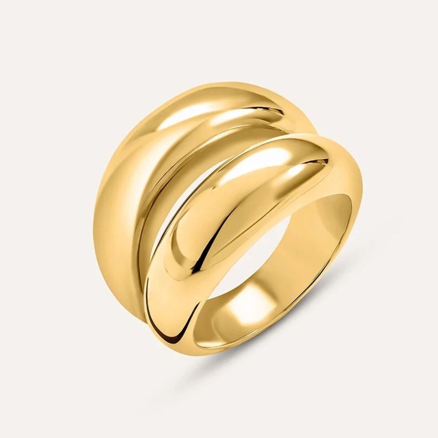 Ring til kvinder Stroili 1694767 Gylden Lilla #2