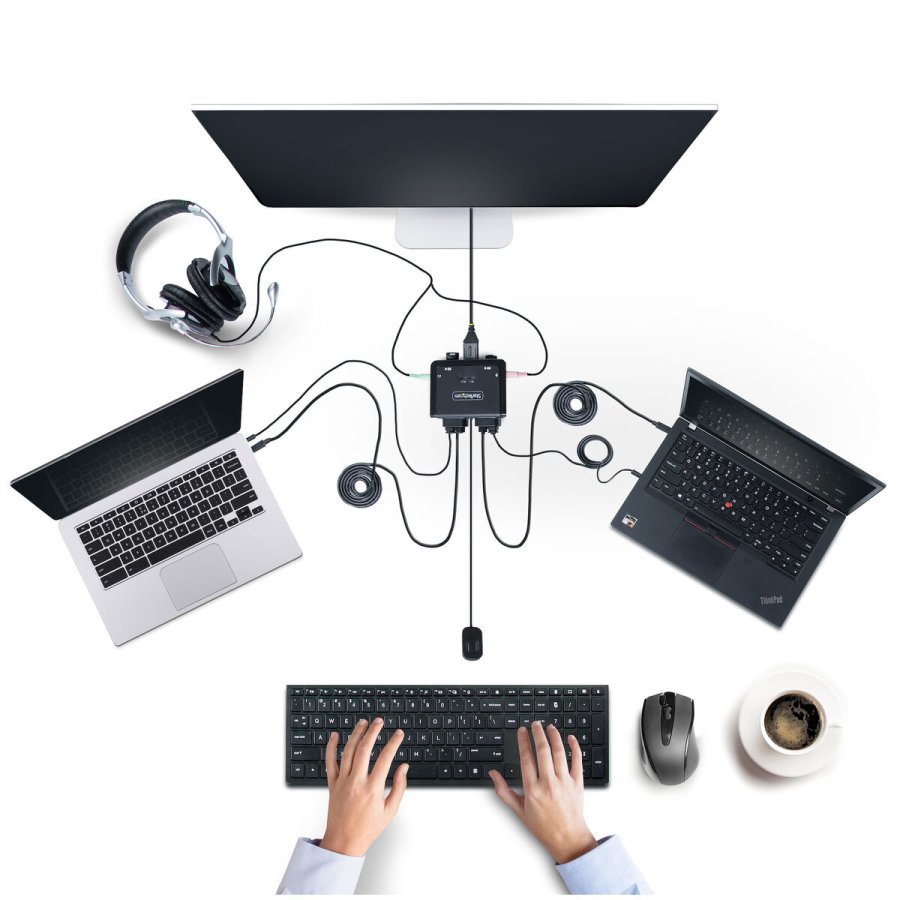 KVM-kontakt Startech C2-D46-UC2-CBL-KVM 1,2 m #2