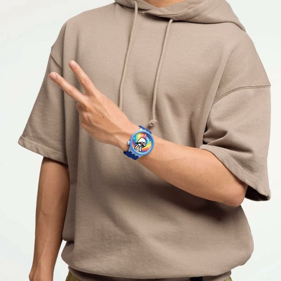 Herreur Swatch PEACE HAND LOVE (� 47 mm) #3