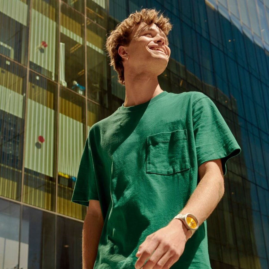 Unisex ur Swatch SB07S103G Gul S�lvfarvet #4