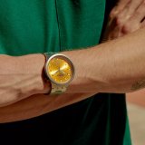 Unisex ur Swatch SB07S103G Gul S�lvfarvet #5