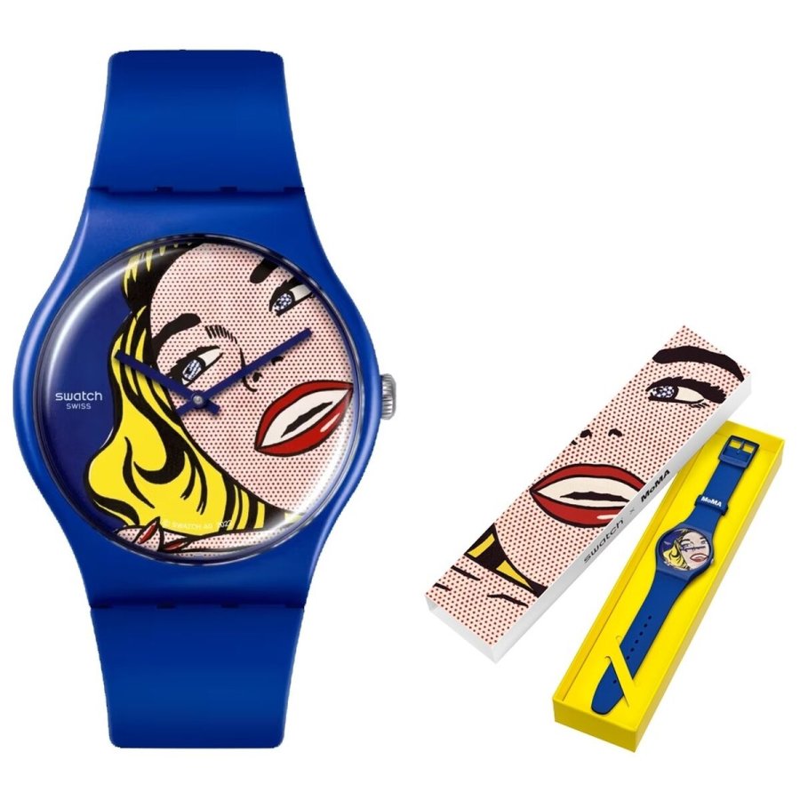 Dameur Swatch GIRL BY ROY LICHTENSTEIN, THE WATCH - ART JOURNEY 2023 EDITION #1