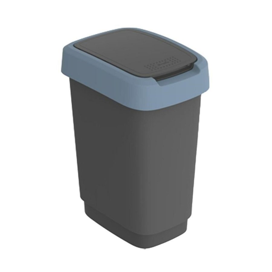 Skraldespand Rotho Twist Blue Bl Plastik 10 L #1