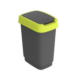 Skraldespand Rotho Twist Lime Plastik 10 L #1