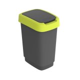 Skraldespand Rotho Twist Lime Plastik 25 L #1