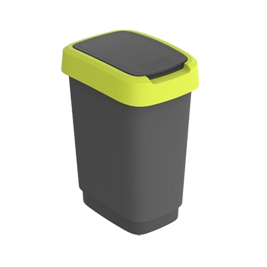 Skraldespand Rotho Twist Lime Plastik 25 L #1
