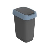 Skraldespand Rotho Twist Blue Bl Plastik 50 L #1