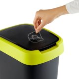 Skraldespand Rotho Twist Lime Plastik 50 L #9