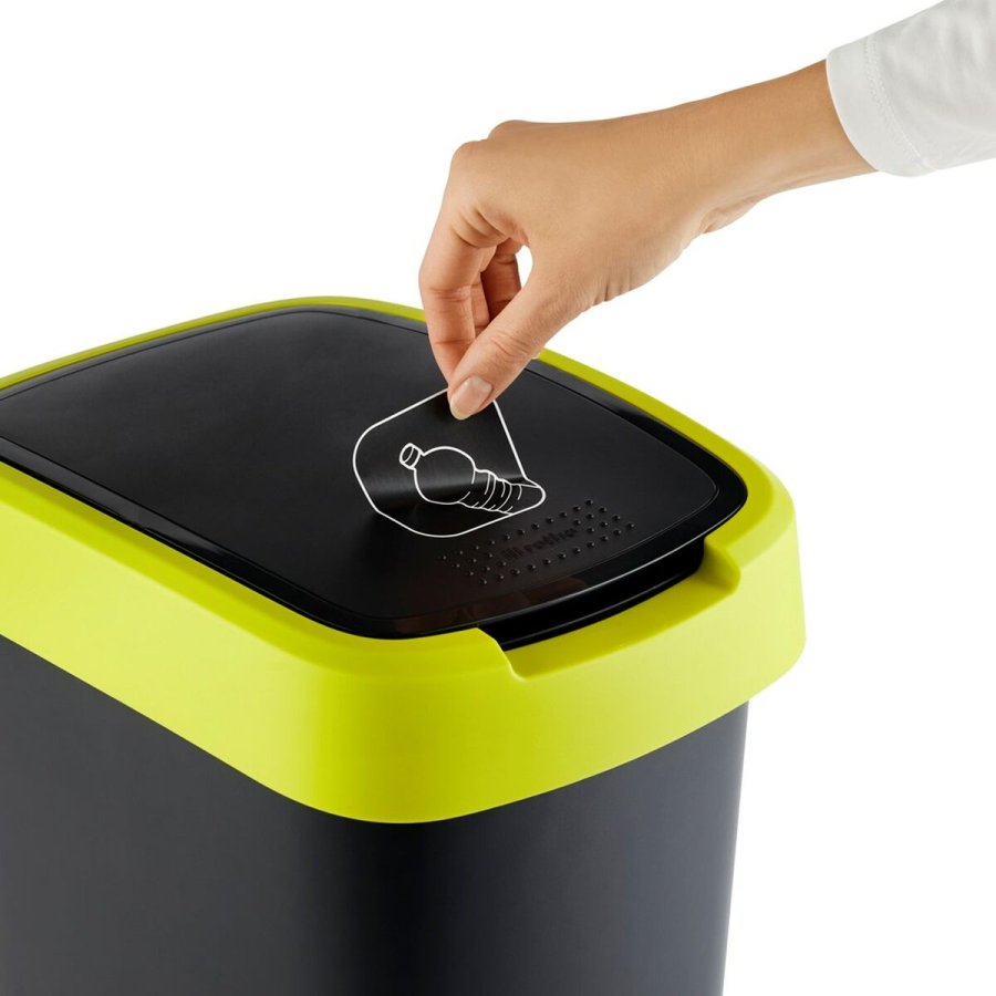 Skraldespand Rotho Twist Lime Plastik 50 L #9