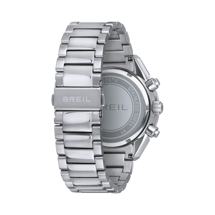Herreur Breil TW1924 Sort Slvfarvet ( 44 mm) #3