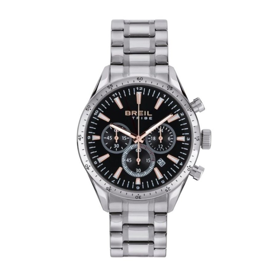 Herreur Breil EW0657 Sort Slvfarvet #1
