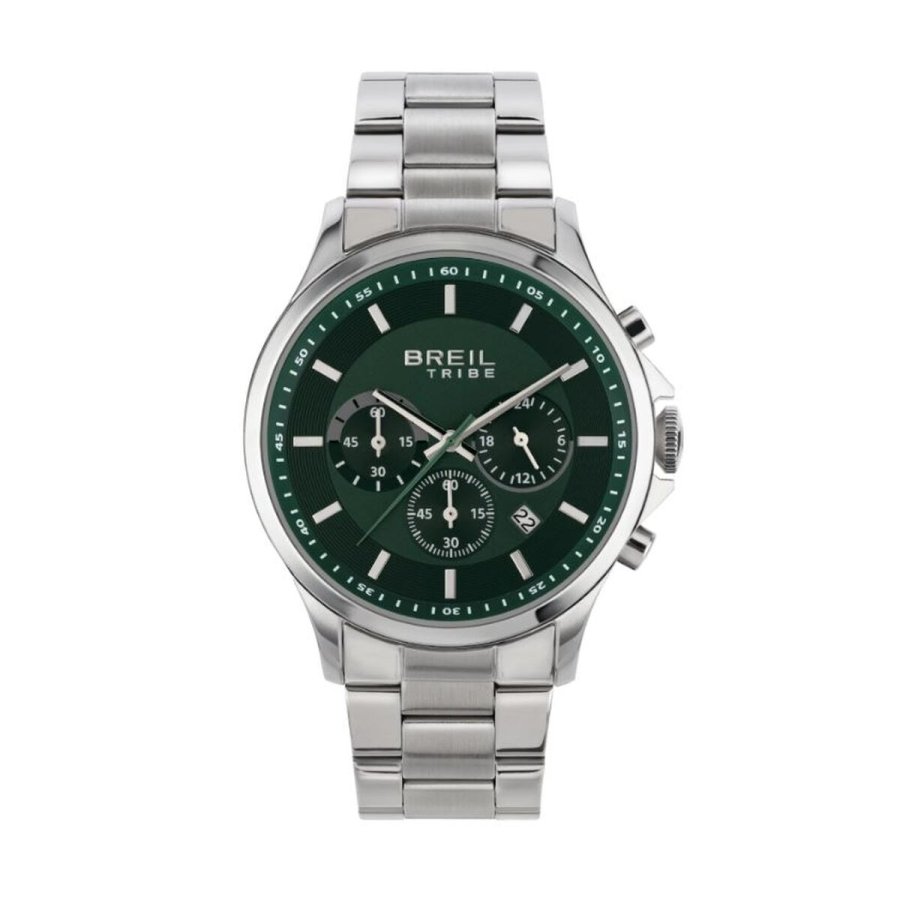 Herreur Breil EW0660 Grn Slvfarvet ( 43 mm) #1